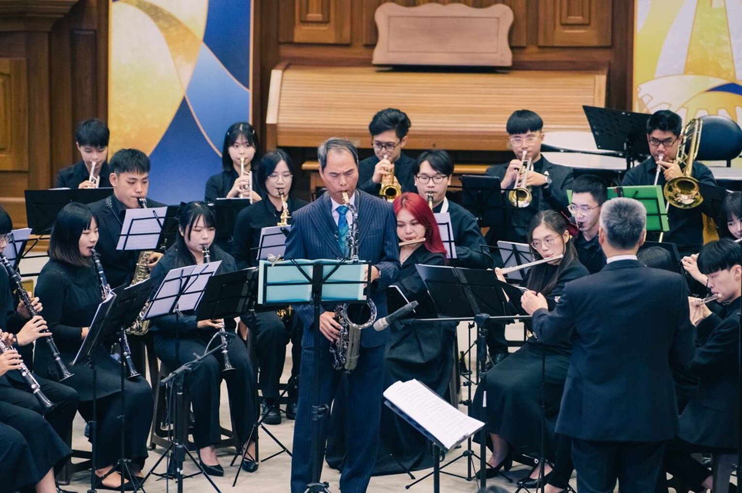 【112深耕 1--3】112-1 學年 音樂應用學系「2023愛在淡水聖誕節音樂會」圖片
