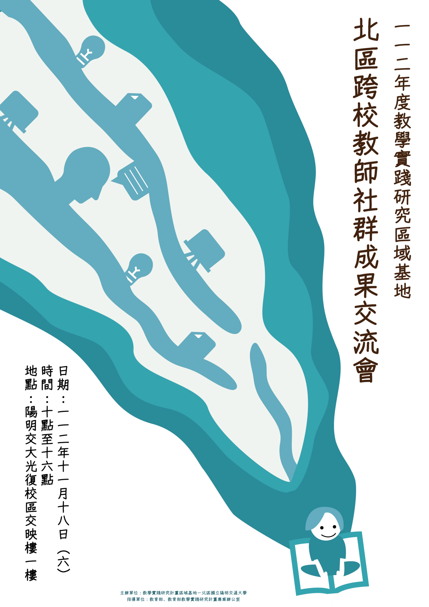 國立陽明交通大學辦理112年度教學實踐研究計畫區域基地「跨校教師社群成果交流會」圖片