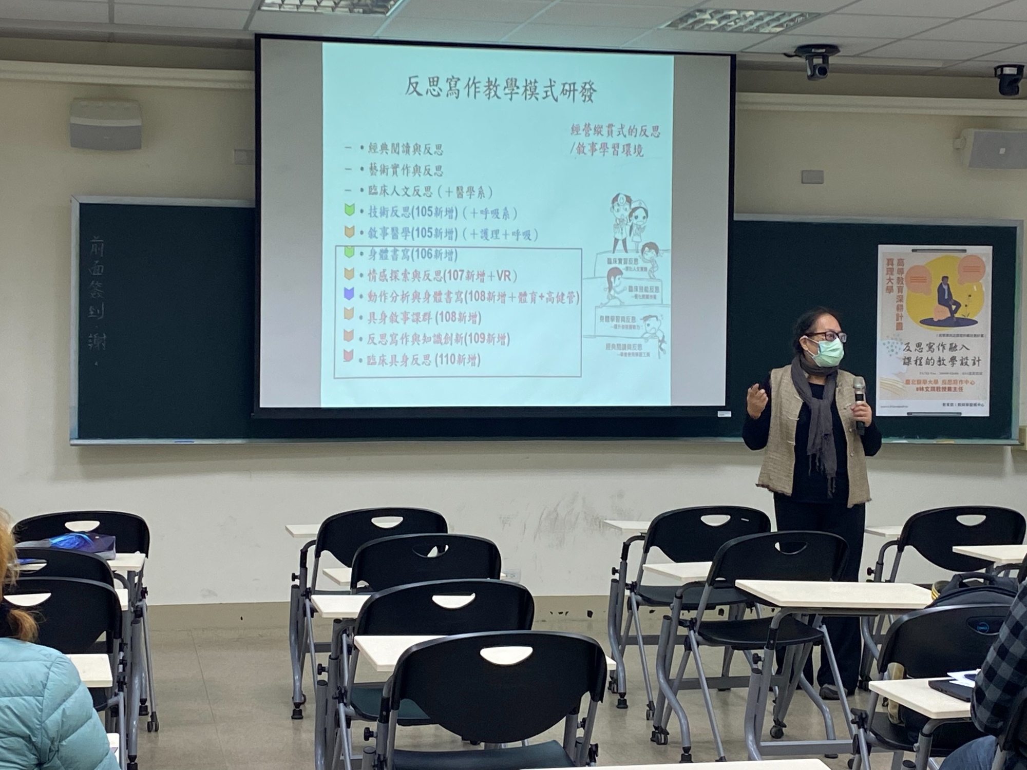 【110深耕1-1】110學年度第1學期 課程設計研習系列講座2│反思寫作融入課程的教學設計／教與學發展中心圖片