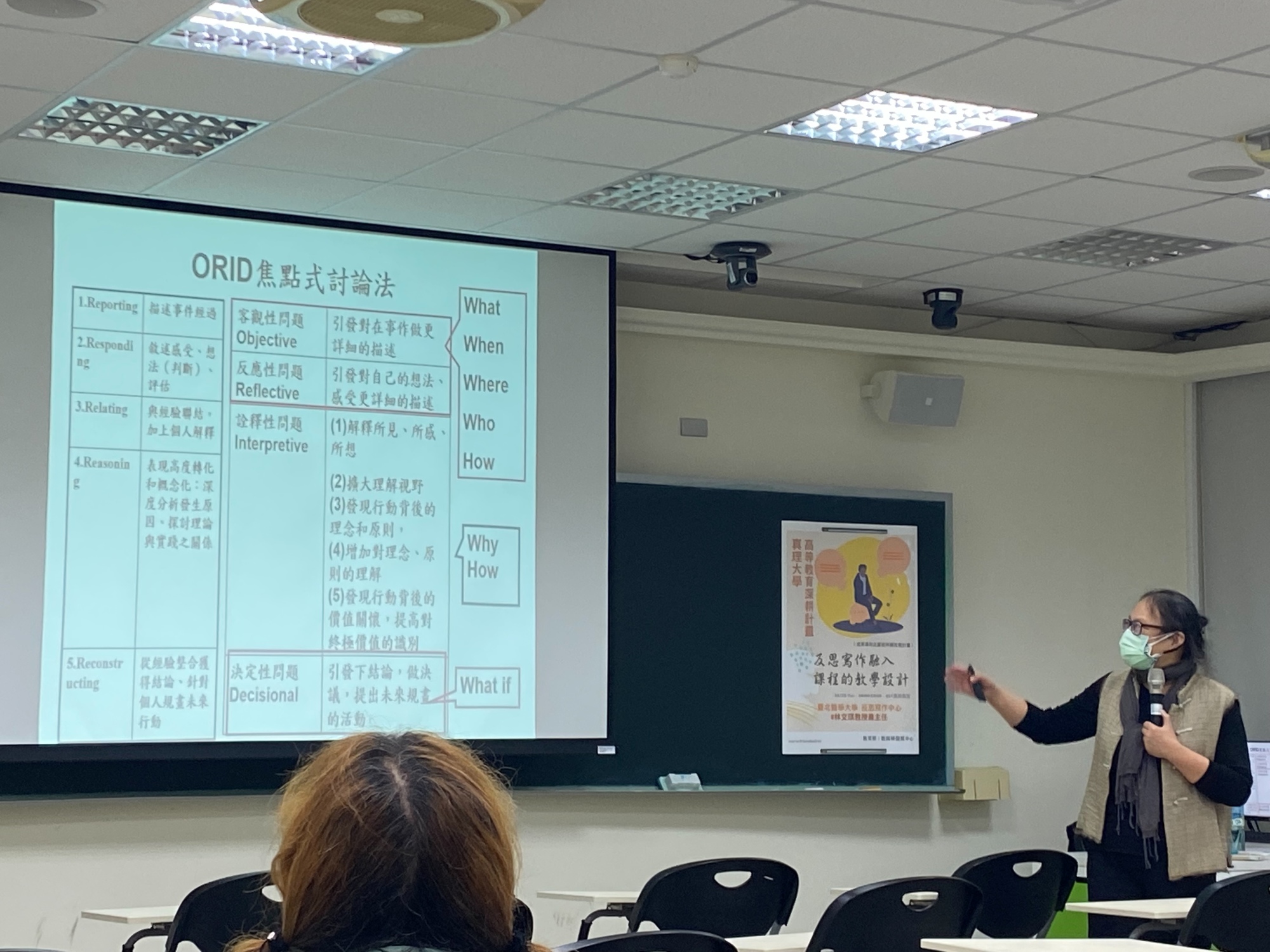 【110深耕1-1】110學年度第1學期 課程設計研習系列講座2│反思寫作融入課程的教學設計／教與學發展中心圖片